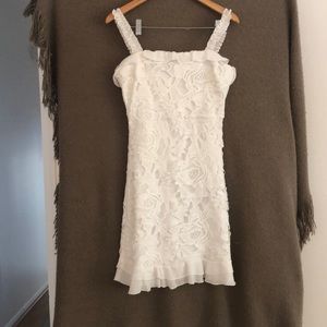 White Lace Lulus Dress
